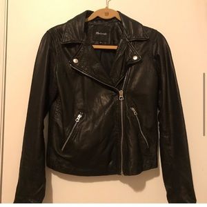 Madewell leather jacket